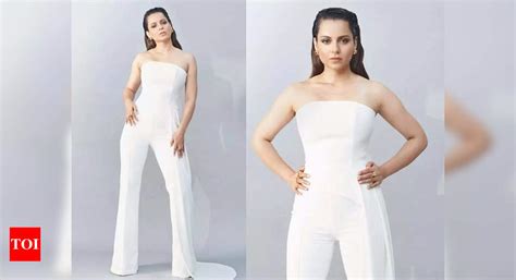 Kangana Ranaut Looks Like A Vision In A White Outfit Fans Go Gaga In