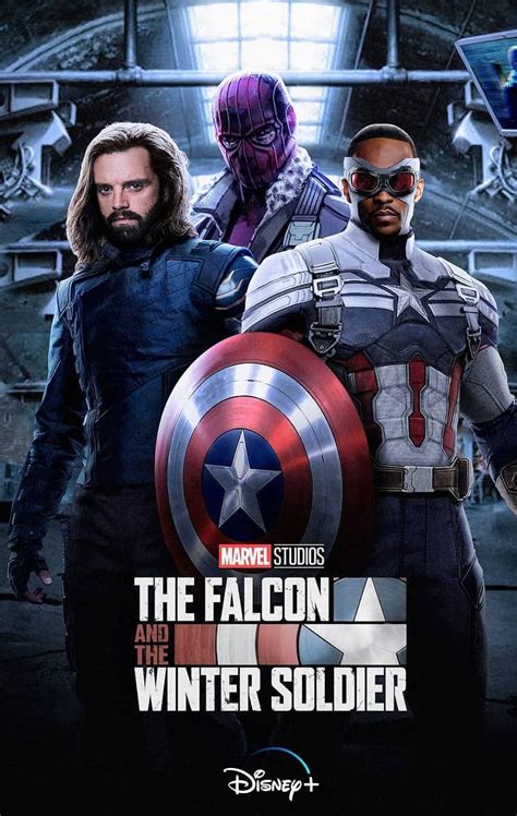 The Falcon And The Winter Soldier Hd Poster For The Disney Series