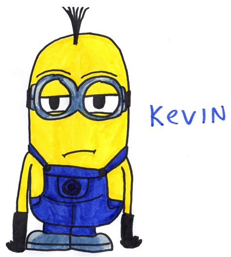 Minion Kevin By Youcandrawit On Deviantart
