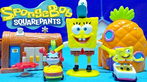 Spongebob Squarepants Figure Two New Mini Playset Nickelodeon Spongebob