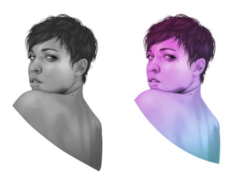 How To Create A Portrait With One Colour In Adobe Illustrator Envato