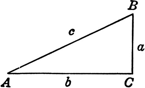 how do you find the values of all six trigonometric functions of a right triangle abc where c is