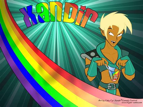 Xandir From Drawn Together Drawn Together Fire Art Favorite