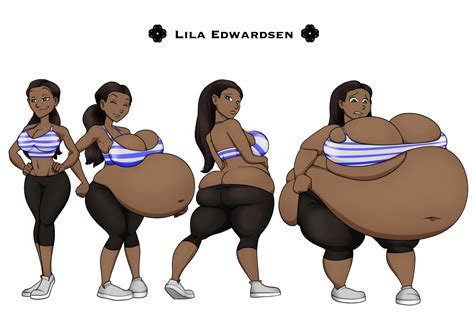 Lila Edwardsen by RiddleAugust | Body Inflation | Know Your Meme