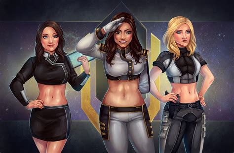 A Few Bad Women Mass Effect By Mikesw1234 On Deviantart