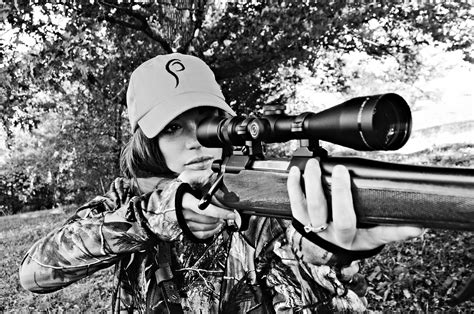 Women Hunters Huntress View