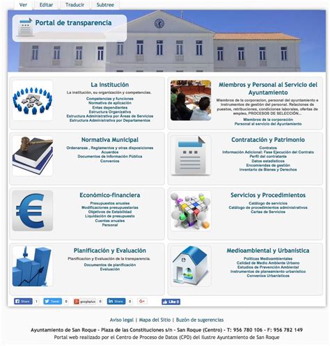 El Portal De Transparencia Cumple Al 100 La Ley San Roque