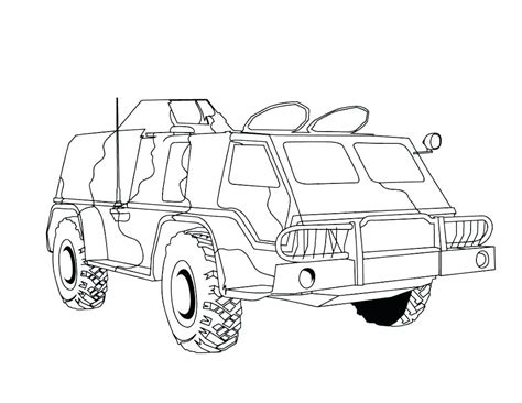 Discover the world in color. Military Vehicles Coloring Pages at GetColorings.com ...