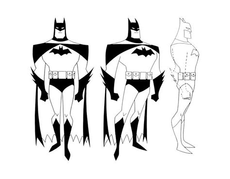 Turnaround For Warner Bros Batman The Animated Series Batman The