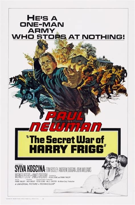 The Secret War Of Harry Frigg Top Paul Newman Bottom Sylva Koscina