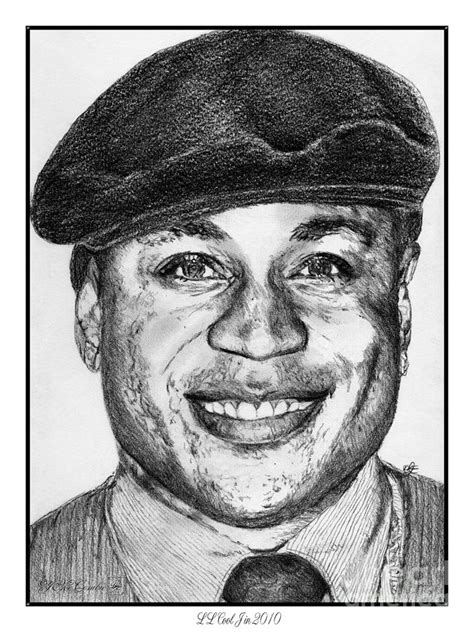 Ll Cool J In 2010 Drawing By J Mccombie