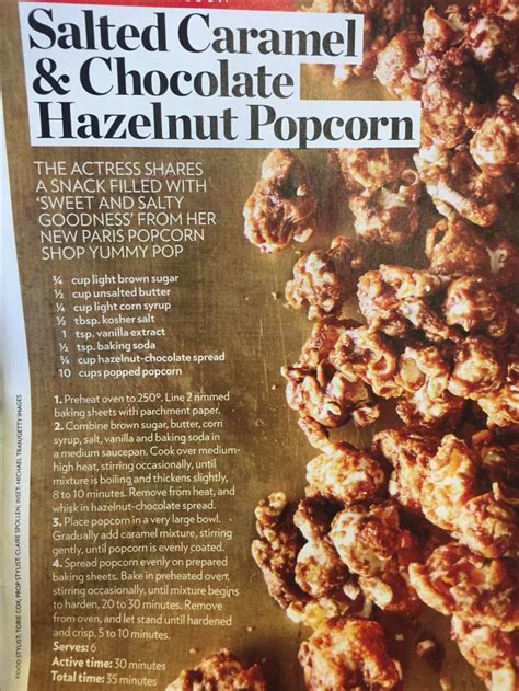 Place chocolate and salt in a large bowl; Salted Caramel Chocolate Hazelnut Popcorn | Sweet and salty