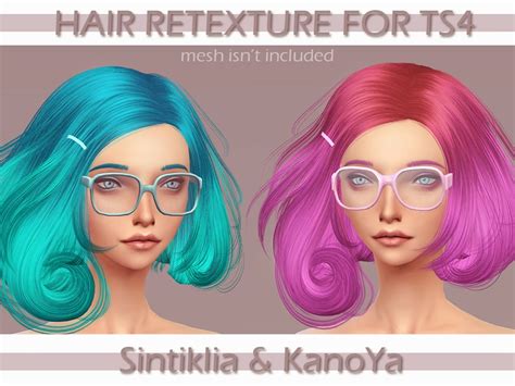 My Sims 4 Blog Hair By Kanoya