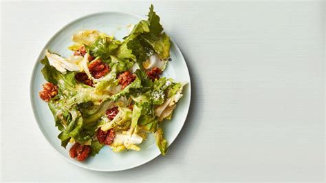 Escarole Caesar Salad With Walnuts Recipe Martha Stewart