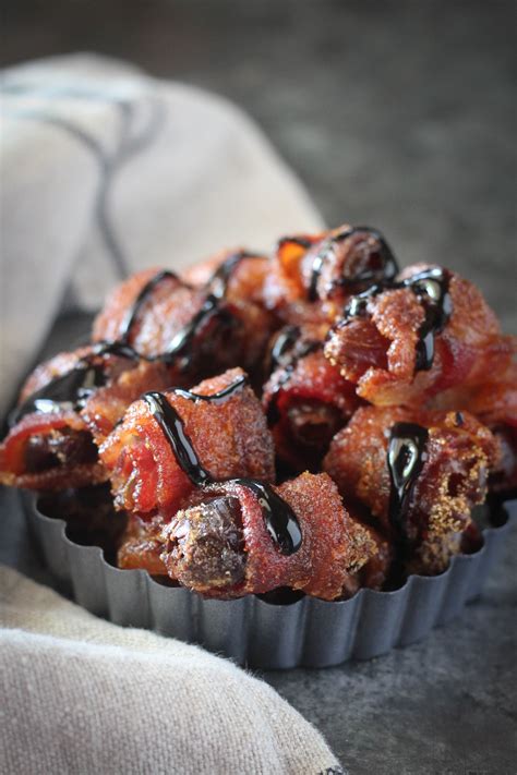 Bacon Wrapped Dates - #ReadingFoodie - addicted to recipes
