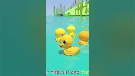 Five Little Ducks Cocomelon Nursery Rhymes And Kids Songs Shorts Youtube