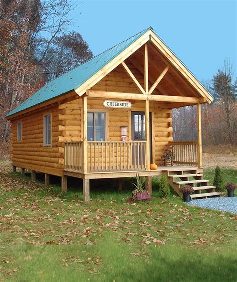 Tiny Log Cabin Kits Easy Diy Project Tiny Log Cabins Small Log