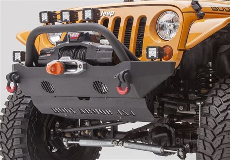 Body Armor Stubby Front Bumper Jk Rock Solid Off Road Jeep Wrangler Unlimited Accessories