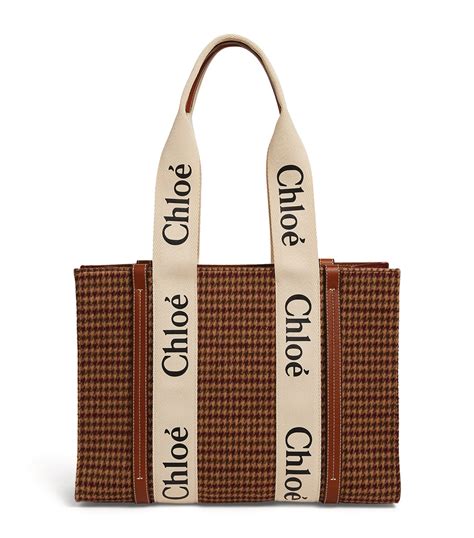 Chloé Medium Woody Tote Bag Harrods Au