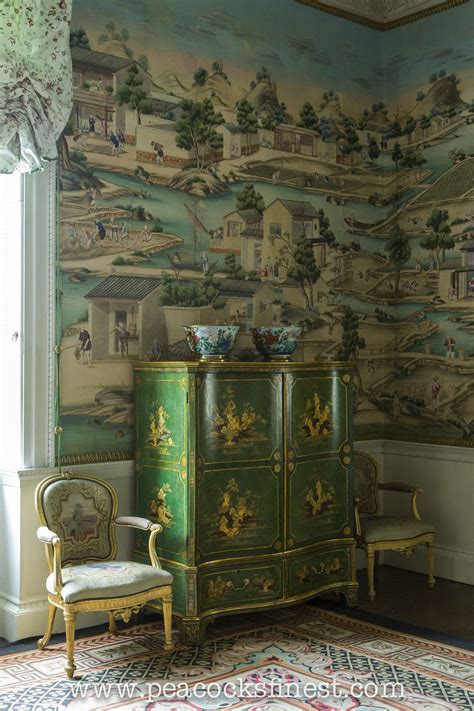 Harewood House Chinoiserie Wallpaper Asian Inspired Decor Harewood