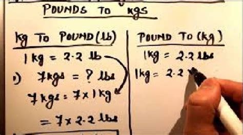How much does 65 kilograms weigh in pounds? how to Convert pound to kilogram? | Guidance Corner