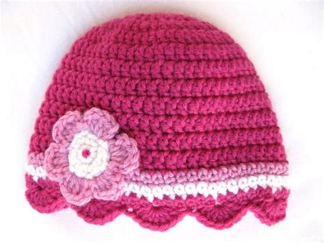 Pattern Crochet Baby Hat Shell Edge By Thewhitedaisydesigns