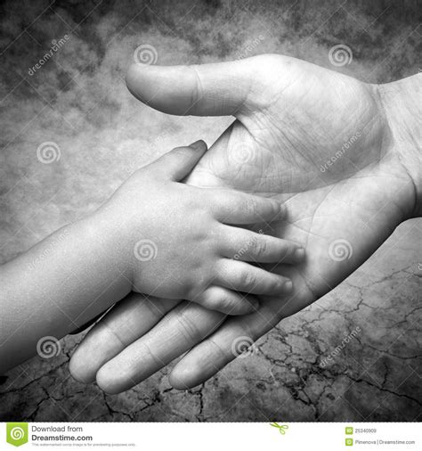Father S Hand Stock Image Image Of Offspring Body Human 25340909