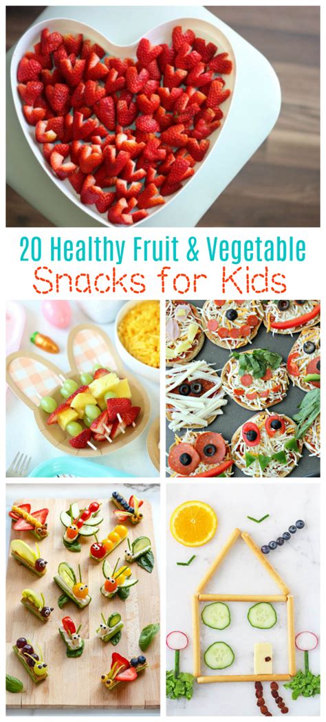20 Healthy Fruit And Vegetable Snacks For Kids Gluesticks Blog