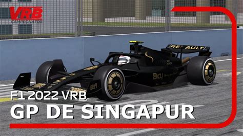Gp De Singapur F1 2022 Vrb Automobilista Youtube