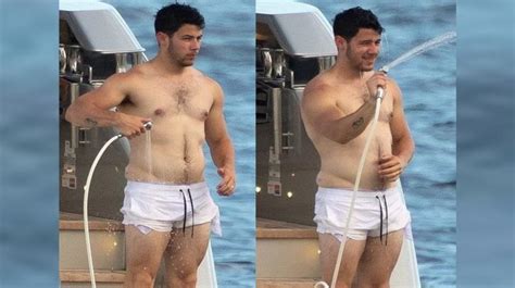 Nick Jonas Shirtless Photos Go Viral Netizens Want To Play With His