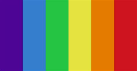 True Rainbow Color Scheme Cyan