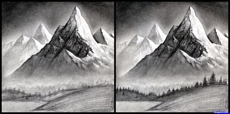 How To Draw A Realistic Landscape Draw Realistic