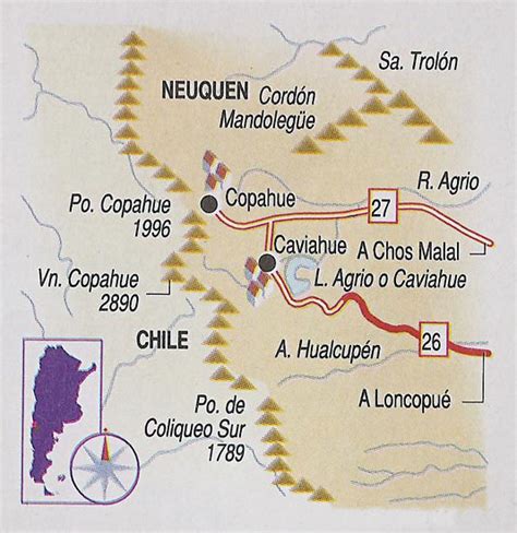 koˈpawe) is a stratovolcano in the andes on the border of bío bío region, chile and neuquén province, argentina. COPAHUE