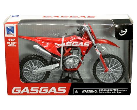 New Ray 58293 Gasgas Mc 450f Motorcycle Dirt Bike 112 Red Bt Diecast