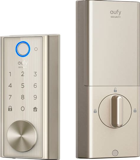 Best Buy Eufy Security Smart Lock Wi Fi Replacement Deadbolt With App