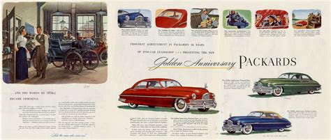 1949 Packard Car Brochure Packard Old Cars