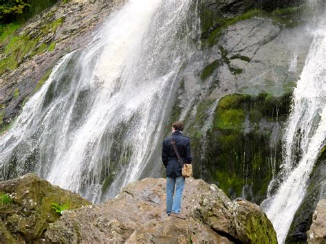 Irelands Highest Waterfalls Powerscourt Summer Setting