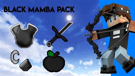 Minecraft Pvp Texture Pack Black Mamba Pack Youtube