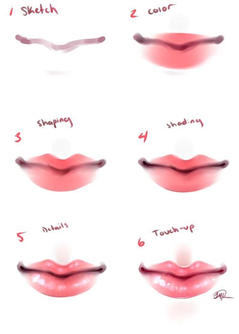 9 best Mouth and Lips Drawing images on Pinterest | Drawing art