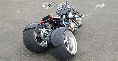A Leaning Custom Harley Trike Motorcycle Freewheeler Viral Zone 24