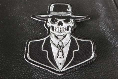 Preacher Skull Patch Biker Skull Patches By Ivamis Patches