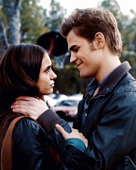 Both feel like something is missing in life. Stefan Salvatore and Elena Gilbert Stelena The Vampire ...