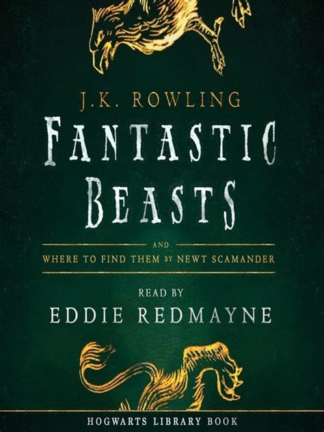 Fantastic Beasts And Where To Find Them Audiobook Jk Rowling