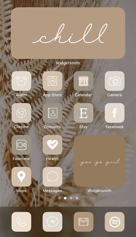 Aesthetic Home Screen Inspo IOS Widget Photos IOS App Covers