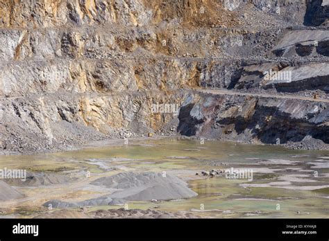 Limestone Quarry Stock Photo Alamy