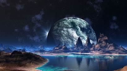 Space Wallpapers Moon Cool Planets Desktop Giant
