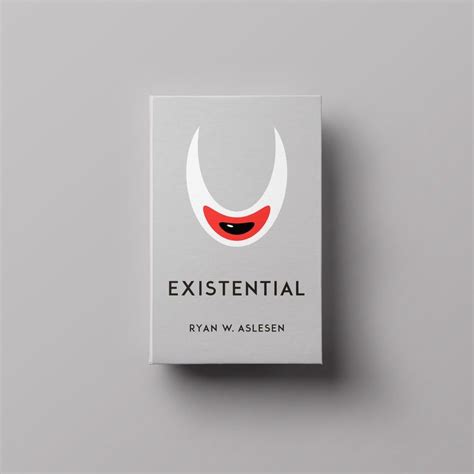 Existential Book Cover App Design Logo Design Design Trends