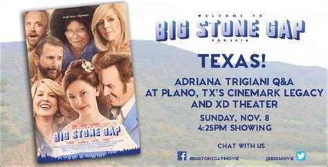 Big Stone Gap Best Selling Author Adriana Trigiani In Plano Sunday