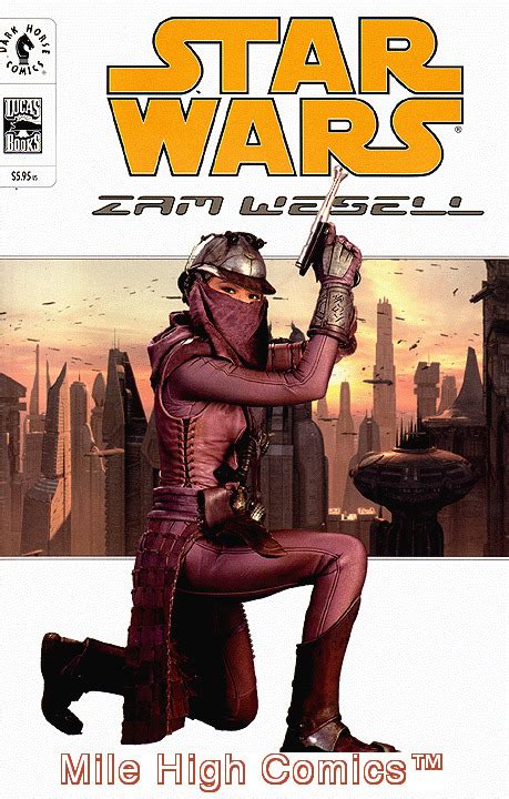 Star Wars Zam Wesell 2002 Series 1 Good Comics Book Graphic