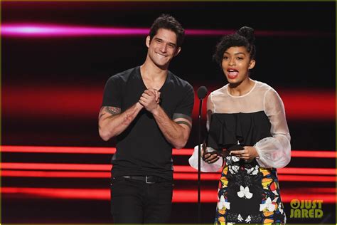 Full Sized Photo Of Tyler Posey Presents At Pcas After Leaked Video